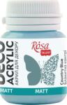 Rosa Talent Vopsea acrilică Country Blue (45) Mat 20 ml 1 buc (20045)