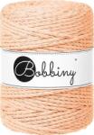Bobbiny 3PLY Macramé Rope 5 mm 100 m Unicolor Peach Fuzz Șnur (<![CDATA[TX-E077]]>)
