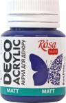 Rosa Talent Vopsea acrilică Blue Deep (24) Mat 20 ml 1 buc (20024)