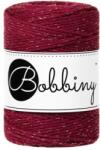 Bobbiny 3PLY Macramé Rope 1, 5 mm 100 m Golden Wine Red Șnur (TD-E040)