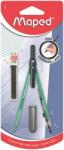 Maped Körző, heggyel, 2in1, ceruzává alakítható, MAPED Compass Pen, vegyes színek (198700)