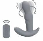 Loveline by Shots Loveline Gotham Grey Rotating Prostate Massager with Remote Control