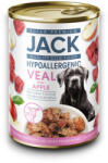 Jack hipoallergén nedves kutyaeledel borjú&alma konzerv 12x400g