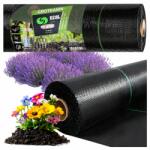 Real Agrowłóknina Textil de grădinărit negru, rezistent la UV, antiburuieni și protecție împotriva înghețului 70g, 1, 6m x 50m (RC-K-882 - ZŁOŻONA NA PÓŁ)