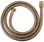 Ferro csavarodásmentes zuhanycső 150 cm, antik bronz (FE-W34)