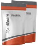 GymBeam - PROTEIN VEGAN BLEND - BORSÓ-, RIZS- ÉS KENDER FEHÉRJE ITALPOR - 2 x 1000 G