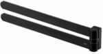 BISK Bara dubla portprosop negru Bisk Futura 42 cm (2968)