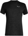 Salewa Puez Melange Dry S/S Tee Black Out Férfipóló XXL