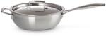 Le Creuset Tigaie pentru saute CLASSIC 24 cm, 3, 3 l, argintiu, oțel inoxidabil, Le Creuset (LECR96201424001000)