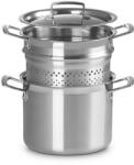 Le Creuset Oală pentru paste CLASSIC 20 cm, 5 l, argintiu, oțel inoxidabil, Le Creuset (LECR96200520001000)