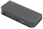 ASSMANN Switch KVM Digitus, Metal, 2x1 HDMI, USB, 178x75x26mm, Gri (DS-12874)