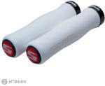 Sram Gripy SRAM Locking din spumă modelată 129 mm, alb/negru