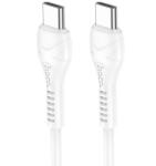 hoco. Cablu Date si Incarcare USB-C - USB-C HOCO X37, 60W, 1m, Alb - evomag