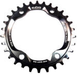 a2Z Narrow Wide (BCD: 96) 4 furatos aszimmetrikus lánctányér [fekete, 30]