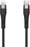 Nillkin FlowSpeed USB Type-C apa - Lightning apa Adat és töltő kábel - Fekete (57983116359) (57983116359)