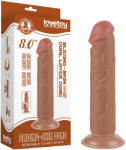 Lovetoy - dildo realist cu ventuză - dublu strat - 20cm - culoare naturală (6942063400417) Dildo