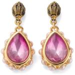 Kurt Geiger London női fém köbös cirkónium fülbevaló - arany Univerzális méret - answear - 37 990 Ft