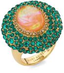 Kurt Geiger London gyűrű női fém - zöld S/M