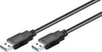 MicroConnect Cablu USB 3.0 USB-A la USB-A 3 m negru (USB3.0AA3B)