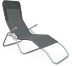 AGA Kerti Fekvőszék SIESTA Világosszürke (MR4250-Light Grey)