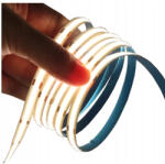 BERGE Led szalag 12V Neon Cob 9W Meleg szín 1m 480 Homogén dióda Egy 8mm (Taśma LED COB NEON barwa ciepła 1m)