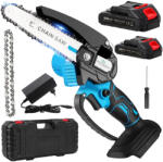 Malatec Mini láncfűrész akkus, kerti, nagy teljesítményű 550 W-os motor