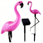 Malatec Napelemes Kerti Lámpa Flamingó Dekorációval 53 cm