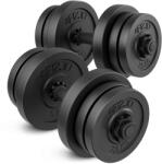 4FIZJO Hantele reglabile din bitum 2 x 20 kg