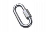 Maan Karabiner láncszem csavart 5 mm Anyával Védett karabiner tartó (1007)