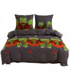  3D ágyneműhuzat garnitúra, teknősök, 140x200cm, mikroszálas, cipzáros