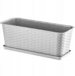 Kadax Erkélydoboz 40cm Virágtartó Állvány Erkély Virágágyás (K2866)