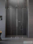 Radaway Furo DWD 150 zuhanyajtó, szálcsiszolt króm 10108413-91-01+10111367-01-01 (10108413-91-01_10111367-01-01)