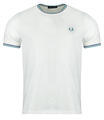Fred Perry Rövid ujjú galléros pólók TWIN TIPPED T-SHIRT Fehér EU M