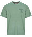 Superdry Rövid ujjú pólók Tokyo Narrative Loose Tee Zöld EU L