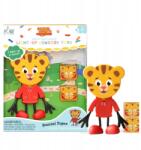  Glo Pals Tigris Daniel Fürdőjáték 2 db Érzékszervi Kockával (19838)