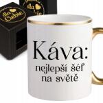 Style Couture Bögre Fehér 330ml Irodai Ajándék Kávé: A Világ Legjobb Főnöke Nyomtatás