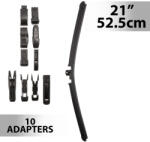  Ablaktörlő 21"/52, 5 cm - 10 db adapterrel (GL55741N)