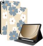  ART Husă tip carte pentru Samsung Galaxy Tab A9+ / Galaxy Tab A11+ BLUE DAISY