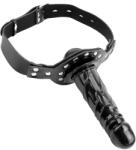 Fetish Fantasy - szájpecek dildóval (fekete) - sexshopcenter