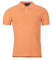 Ralph Lauren Rövid ujjú galléros pólók POLO AJUSTE SLIM FIT EN COTON STRETCH MESH Narancssárga EU M
