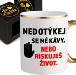 Style Couture Fehér Bögre Kerámia Humoros Ajándék Kollégának Nyomott Mintával