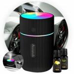 Aromaholik Diffúzor Autóhoz Autós párásító 100% Természetes olaj