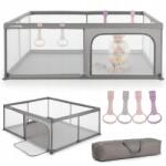 Sun Baby Gyerek járóka kiságy Nagy Játszótér 150 x 200 x 68 cm fogantyúk (Z-B02.008.0.1-B13.001.0.2)