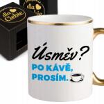 Style Couture Bögre 330ml Fehér Ajándék Munkatársnak Mosoly? Kávé Után, Kérem