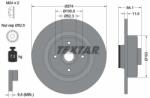 TEXTAR féktárcsa TEXTAR 92223203 for RENAULT (92223203)