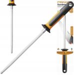 Fiskars Késtartó Fiskars Acél Hosszú Prémium Élező 20CM 1057549 Robusztus (1057549)