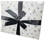 Dormy Lenjerie cu elastic 180x200 Creponata Flowers V11 6 Piese (Finet) (CREP-80486)