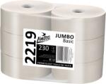 Linteo JUMBO BASIC 230 еднослоен сив рециклиран, 215 м (6 бр. )