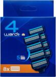 SOLVENT Import dod. PL 4Ward (8 бр. /кутия) резервни глави 5 остриета