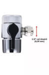Klarwod Útváltó szelep asztali víztisztítókhoz - egyirányú 1/4" - (6, 35 mm átmérőjő csőhöz) (FHCTFVALVE)